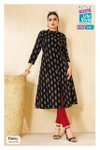 Daisy Vol 3 By Mcm Pure Cotton Printed A Line Flair Online Kurtis Wholesale
